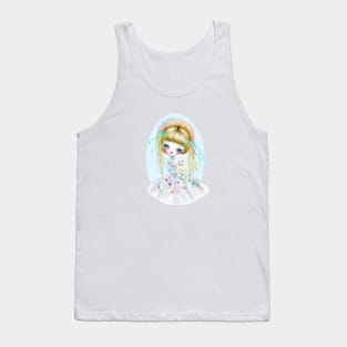 Marie Antoinette and the choupi lamb Tank Top